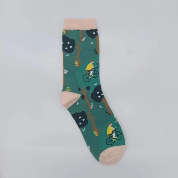 Kuviolliset sukat – Puu, one size