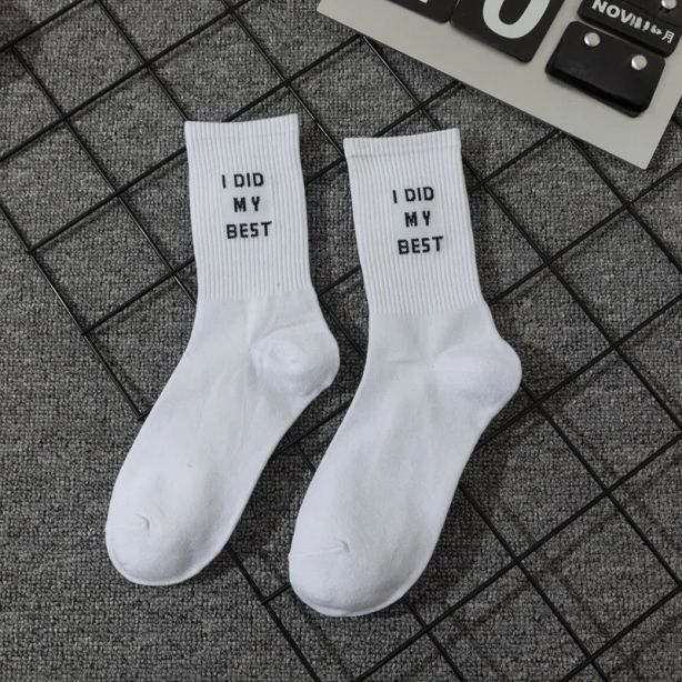 Kuviolliset sukat – I Did My Best