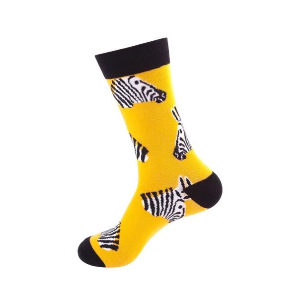 Kuviolliset sukat – Seepra, one size
