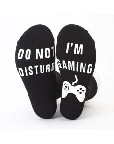 Kuviolliset sukat – Do Not Disturb -pelisukat