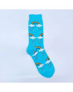 Kuviolliset sukat – Sateenkaari, one size