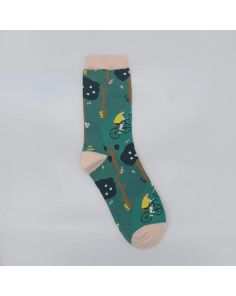 Kuviolliset sukat – Puu, one size